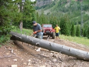 mike_clearing_the_trail
