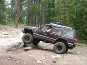 micheal_up_the_rock_ledge_part_1