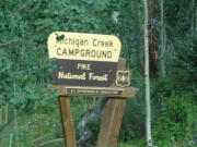 michigan_creek_campground_sign