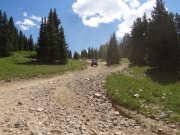 downhill