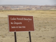 lake_powell_beaches_sign